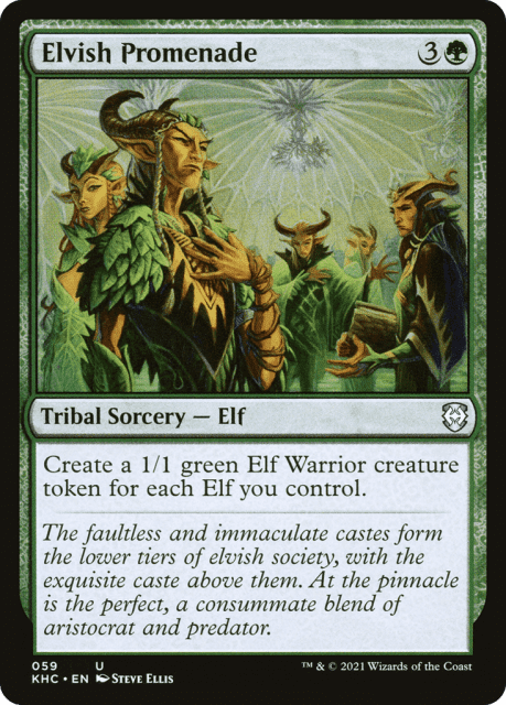Elvish Promenade (59) — Kaldheim Commander