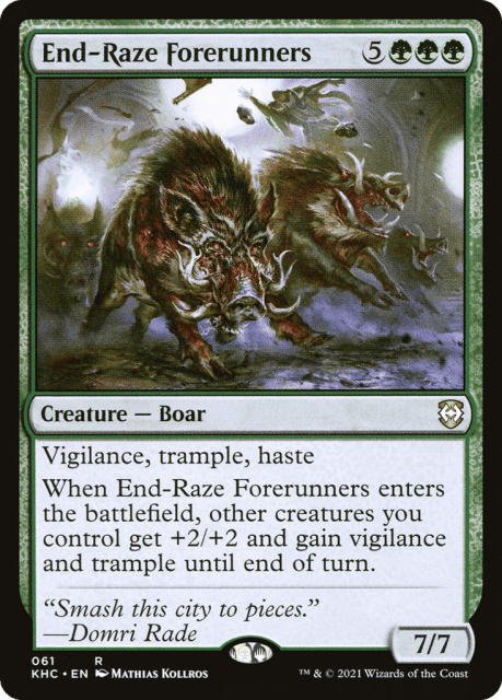 End-Raze Forerunners (61) — Kaldheim Commander