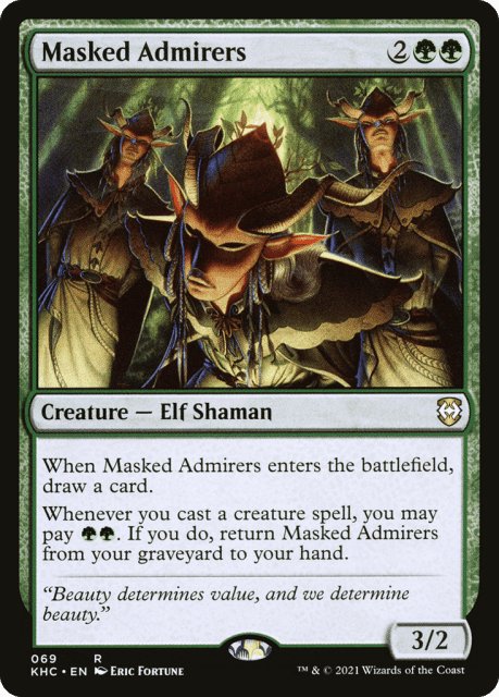 Masked Admirers (69) — Kaldheim Commander