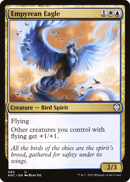 Empyrean Eagle (85) — Kaldheim Commander