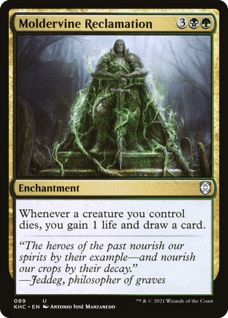 Moldervine Reclamation (89) — Kaldheim Commander