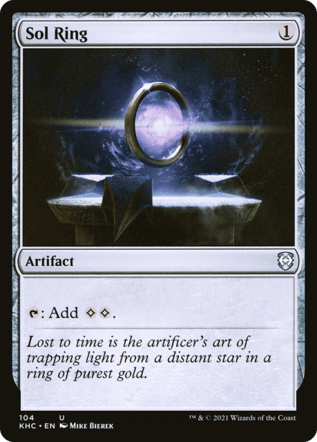 Sol Ring (104) — Kaldheim Commander