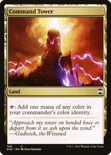 Command Tower (108) — Kaldheim Commander