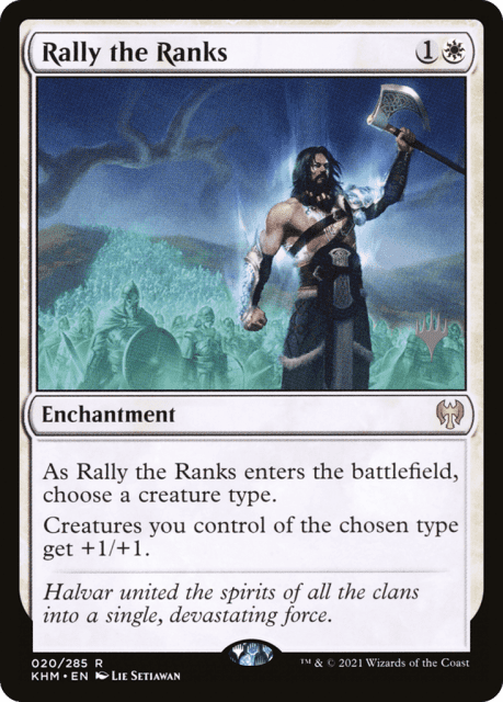 Rally the Ranks (20) — Kaldheim Promos