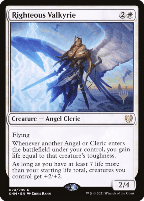 Righteous Valkyrie (24) — Kaldheim Promos