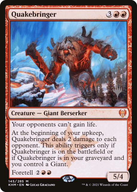 Quakebringer (145) — Kaldheim Promos