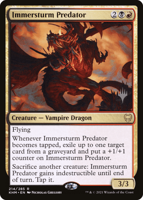 Immersturm Predator (214) — Kaldheim Promos