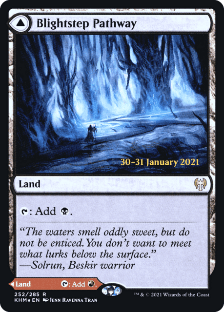 Blightstep Pathway // Searstep Pathway (252) — Kaldheim Promos