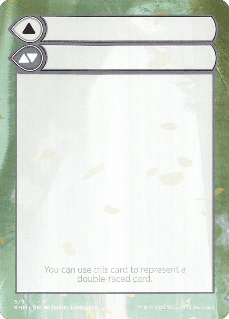 Double-Faced Substitute Card (5) — Kaldheim Substitute Cards