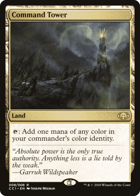 Command Tower (8) — Commander Collection: Green