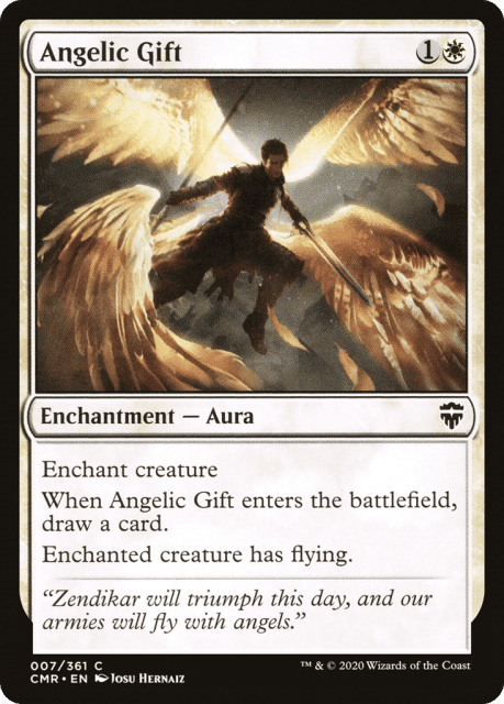 Angelic Gift (7) — Commander Legends