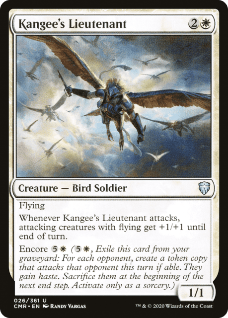 Kangee's Lieutenant (26) — Commander Legends