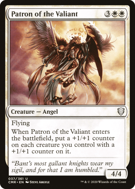 Patron of the Valiant (37) — Commander Legends