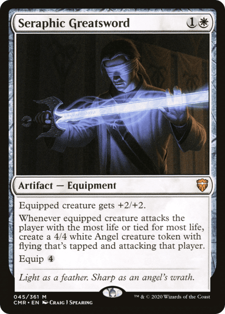 Seraphic Greatsword (45) — Commander Legends