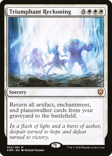 Triumphant Reckoning (52) — Commander Legends