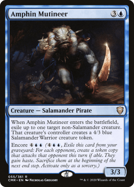 Amphin Mutineer (55) — Commander Legends
