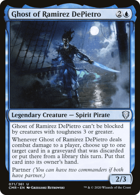 Ghost of Ramirez DePietro (71) — Commander Legends