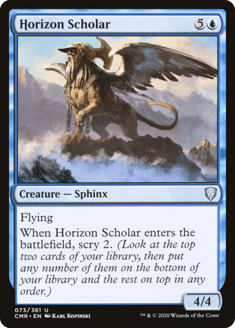 Horizon Scholar (73) — Commander Legends