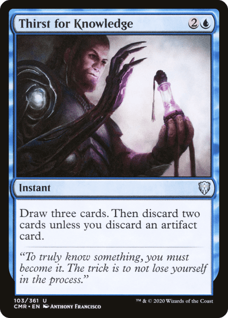 Thirst for Knowledge (103) — Commander Legends