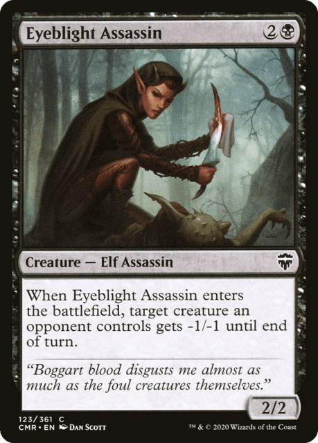 Eyeblight Assassin (123) — Commander Legends
