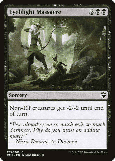 Eyeblight Massacre (125) — Commander Legends