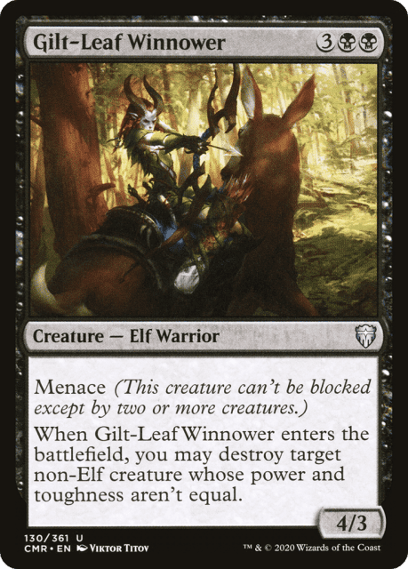Gilt-Leaf Winnower (130) — Commander Legends