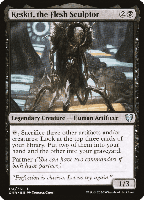 Keskit, the Flesh Sculptor (131) — Commander Legends