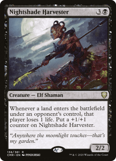 Nightshade Harvester (138) — Commander Legends
