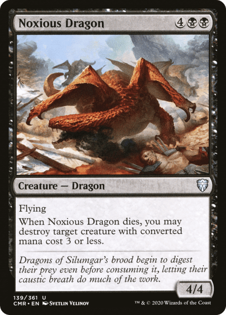 Noxious Dragon (139) — Commander Legends