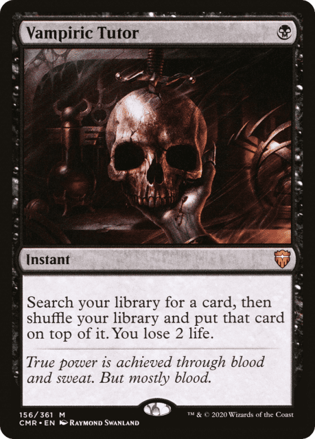 Vampiric Tutor (156) — Commander Legends