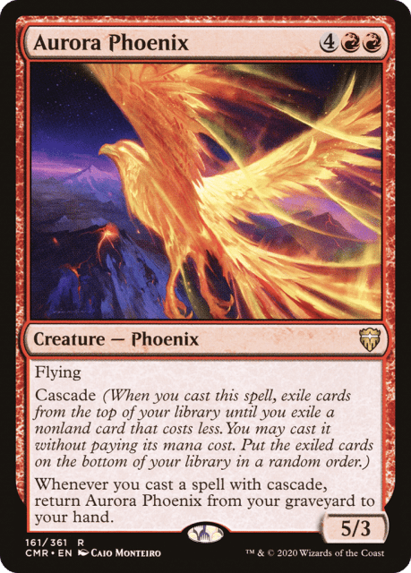 Aurora Phoenix (161) — Commander Legends