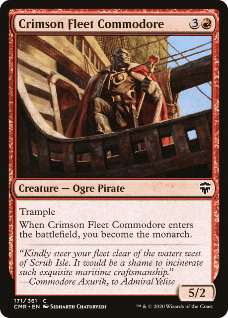 Crimson Fleet Commodore (171) — Commander Legends