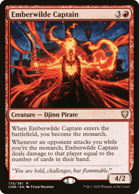 Emberwilde Captain (175) — Commander Legends