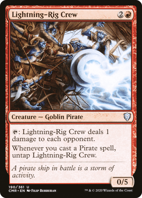 Lightning-Rig Crew (190) — Commander Legends