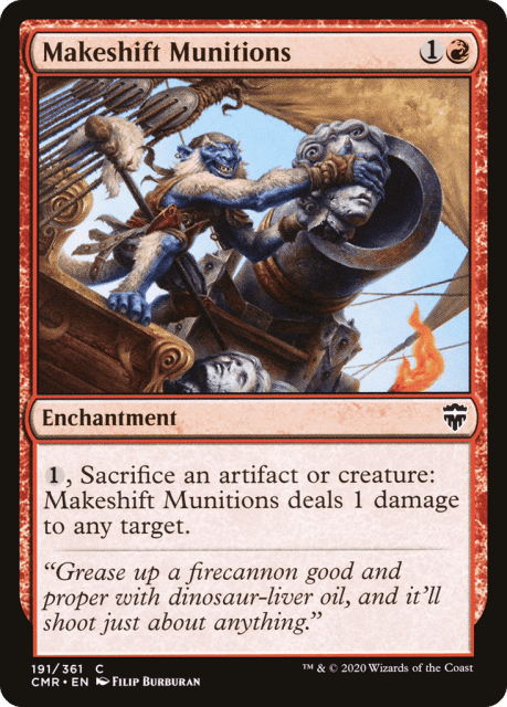 Makeshift Munitions (191) — Commander Legends