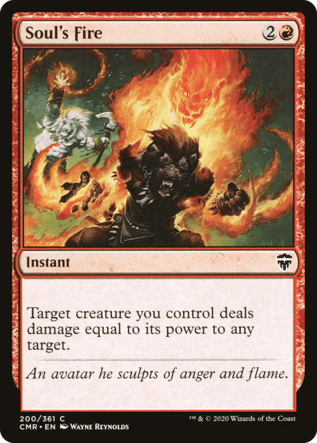 Soul's Fire (200) — Commander Legends
