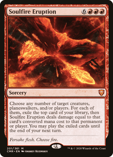 Soulfire Eruption (201) — Commander Legends