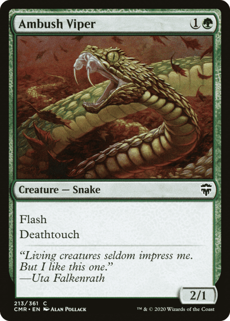 Ambush Viper (213) — Commander Legends