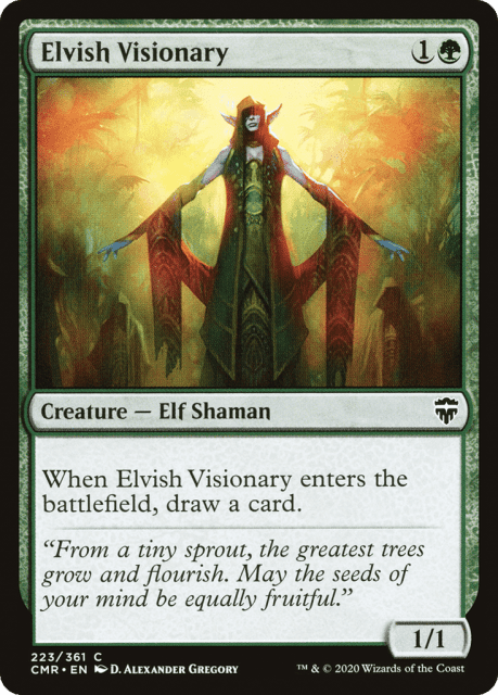 Elvish Visionary (223) — Commander Legends