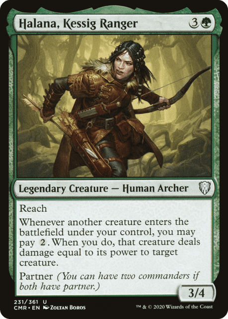 Halana, Kessig Ranger (231) — Commander Legends