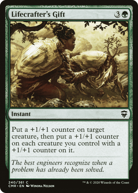 Lifecrafter's Gift (240) — Commander Legends