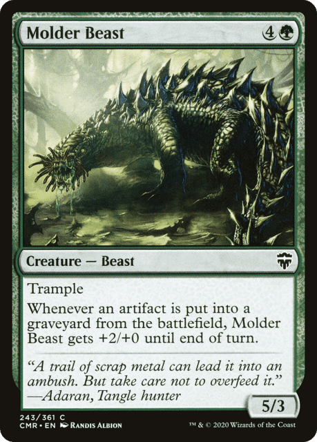 Molder Beast (243) — Commander Legends