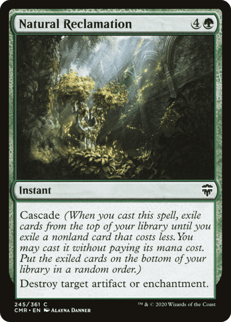 Natural Reclamation (245) — Commander Legends