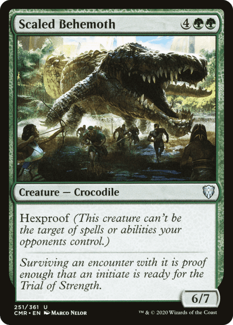 Scaled Behemoth (251) — Commander Legends