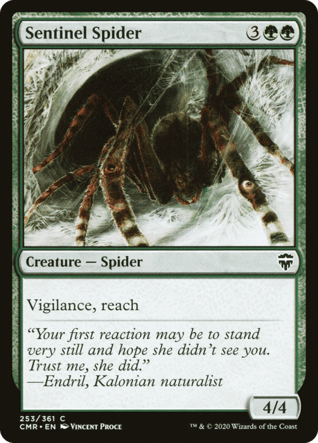 Sentinel Spider (253) — Commander Legends