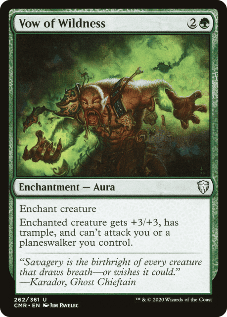 Vow of Wildness (262) — Commander Legends