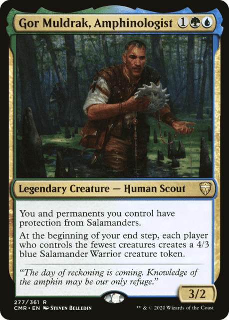 Gor Muldrak, Amphinologist (277) — Commander Legends