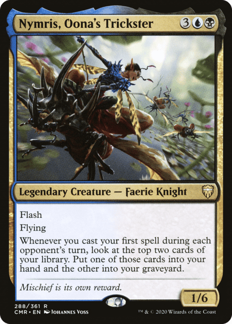 Nymris, Oona's Trickster (288) — Commander Legends