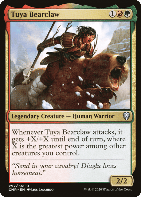 Tuya Bearclaw (292) — Commander Legends