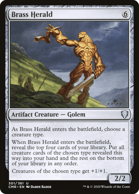 Brass Herald (301) — Commander Legends